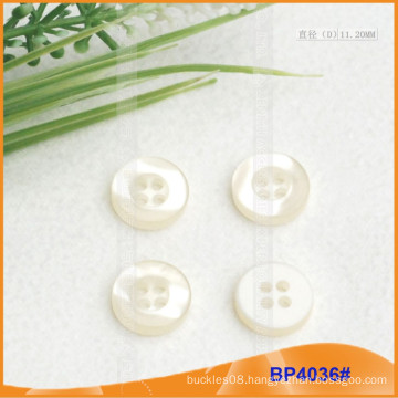 Polyester button/Plastic button/Resin Shirt button for Coat BP4036